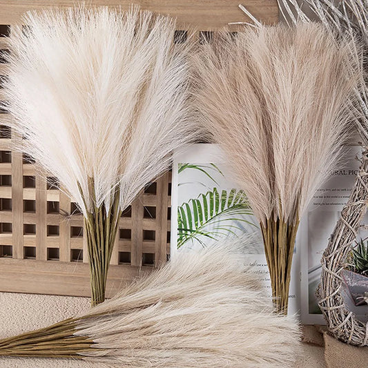 Faux pampas grass
