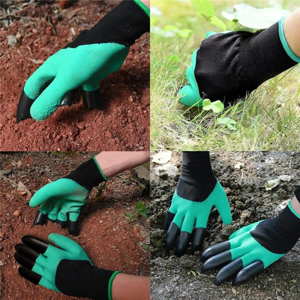 green claw garden gloves