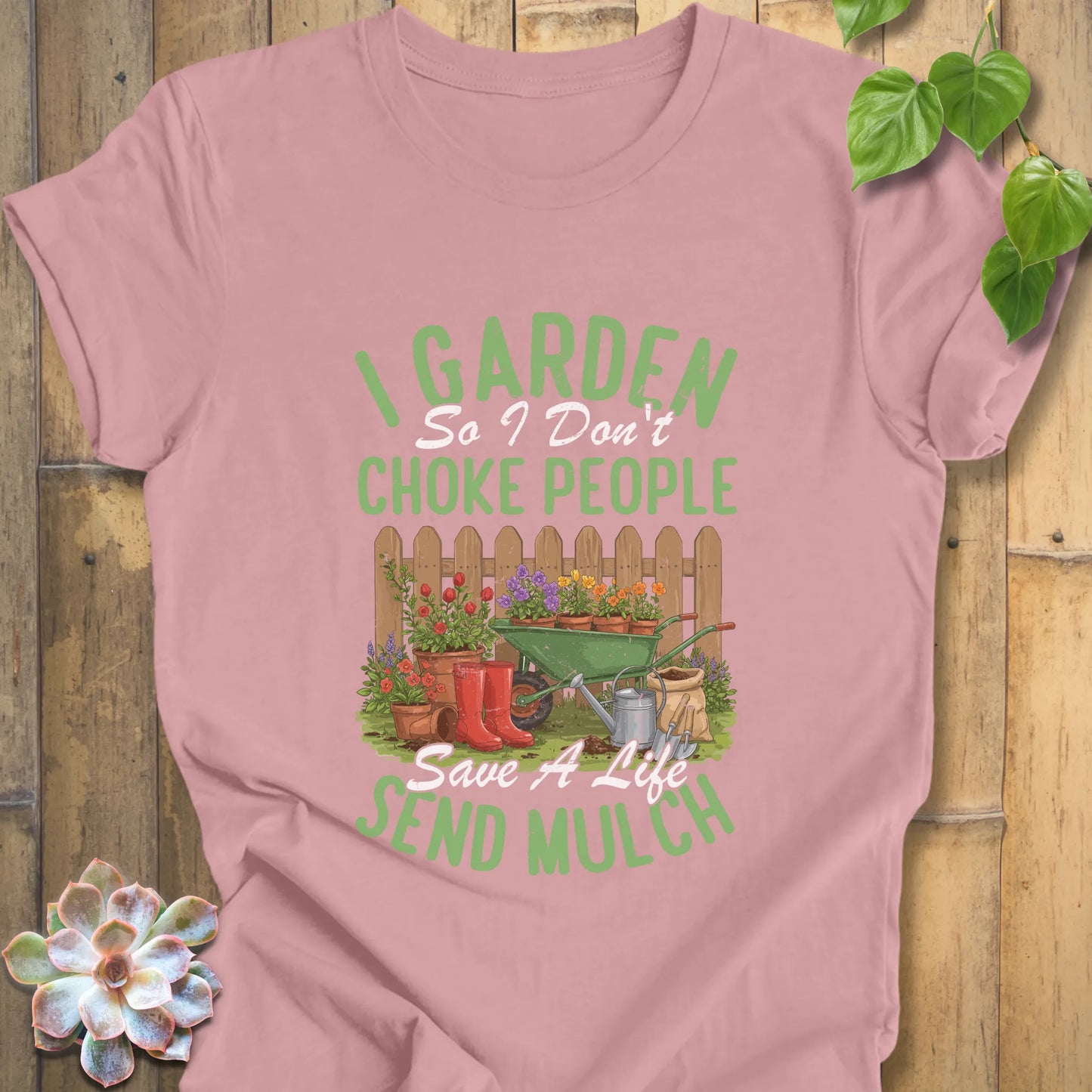 Save a life send mulch tee