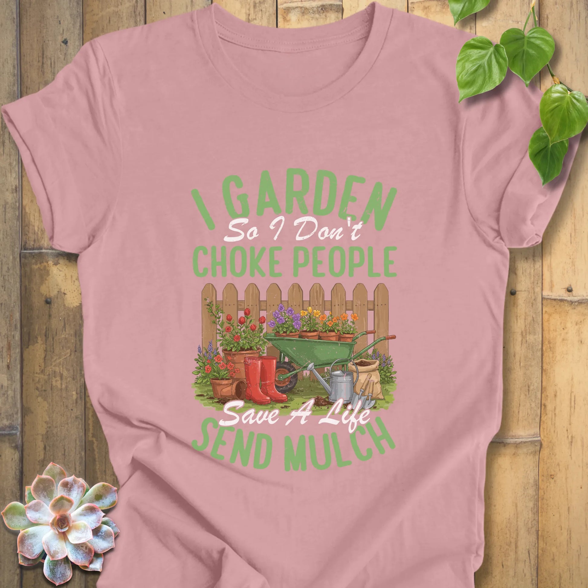 Save a life send mulch tee