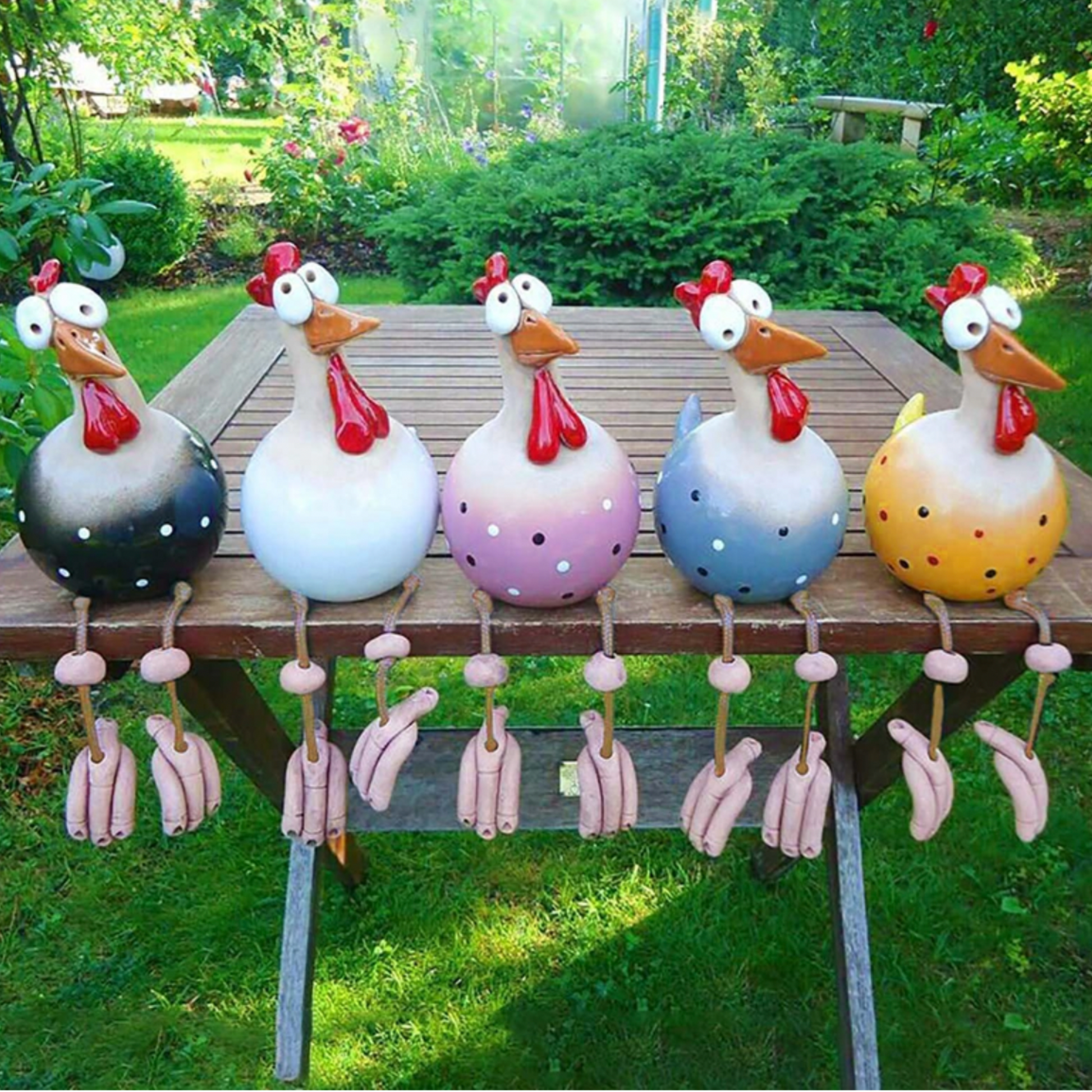 Funny Ceramic Chicken