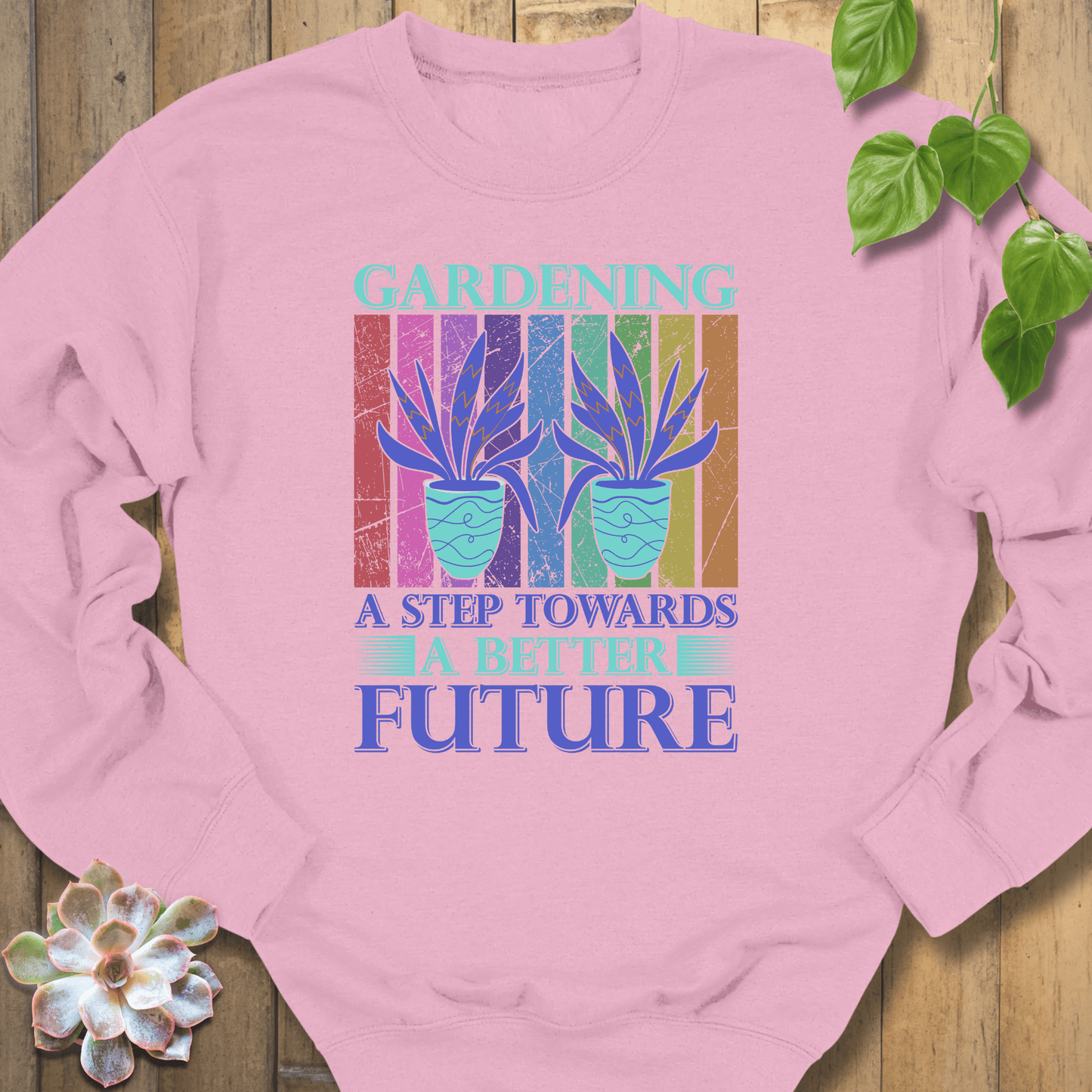 Light Pink / S A Better Future Sweatshirt Sweatshirt