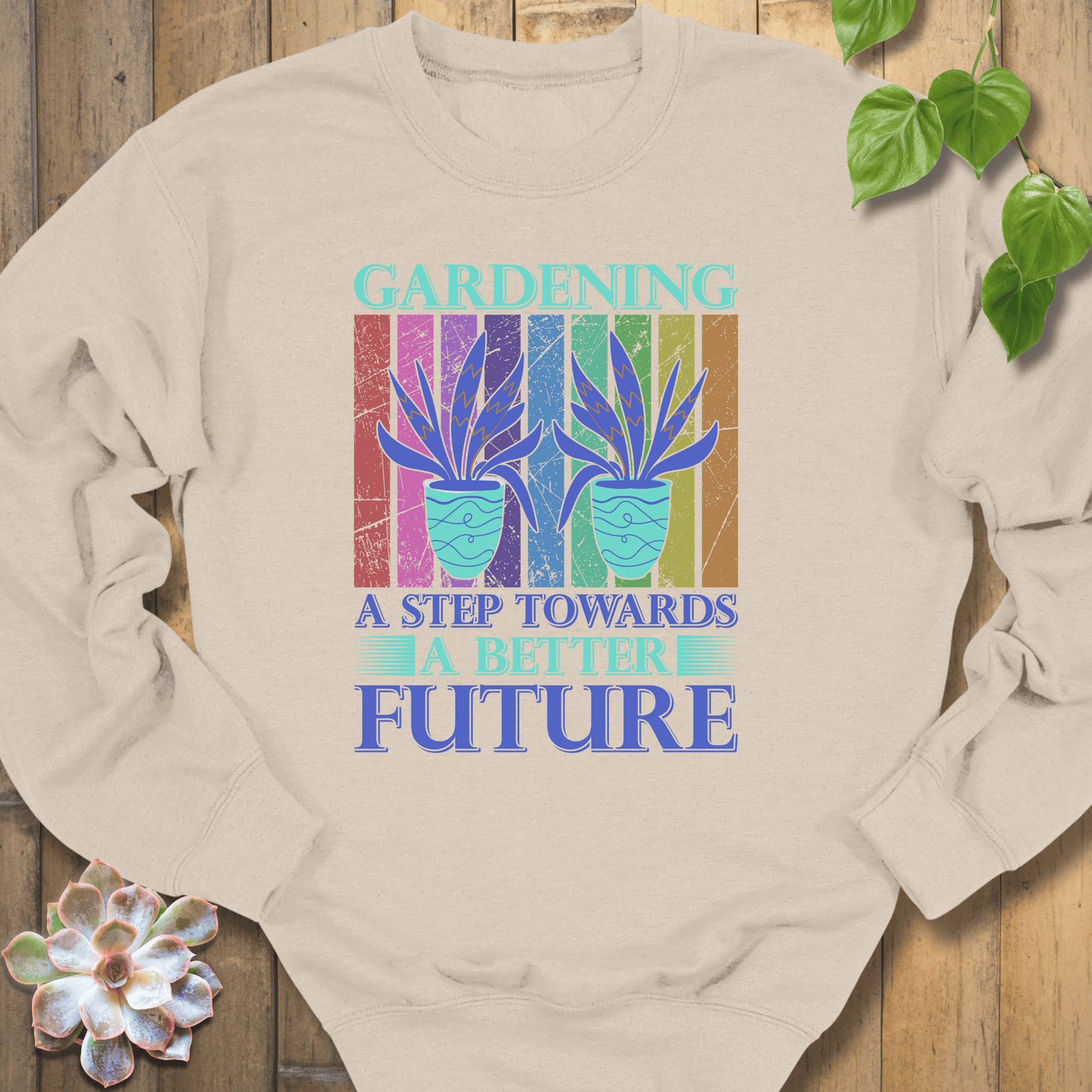 Sand / S A Better Future Sweatshirt Sweatshirt