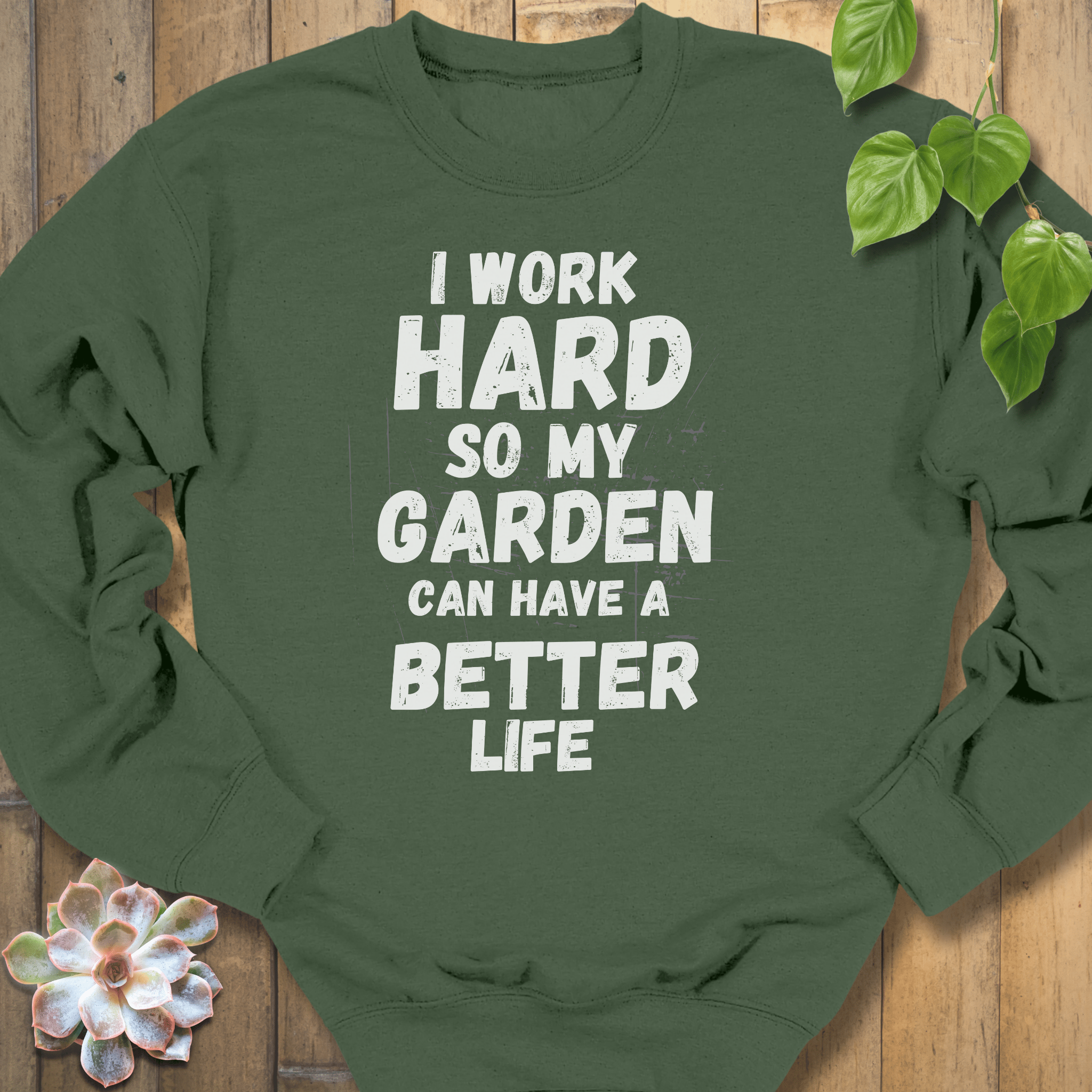 Military Green / S A Better Life Sweatshirt Sweatshirt