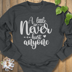 Dark Heather / S A Little Dirt Sweatshirt Sweatshirt