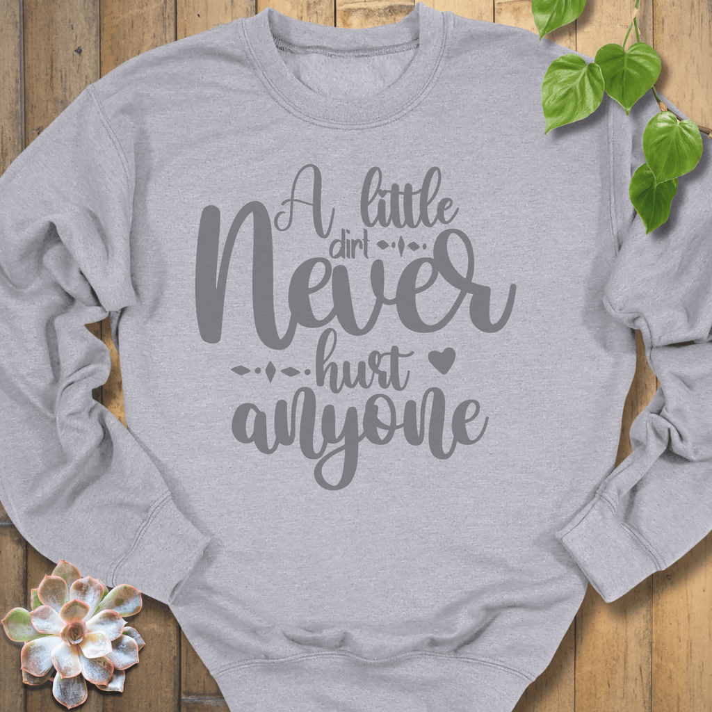 Sport Grey / S A Little Dirt Sweatshirt Sweatshirt