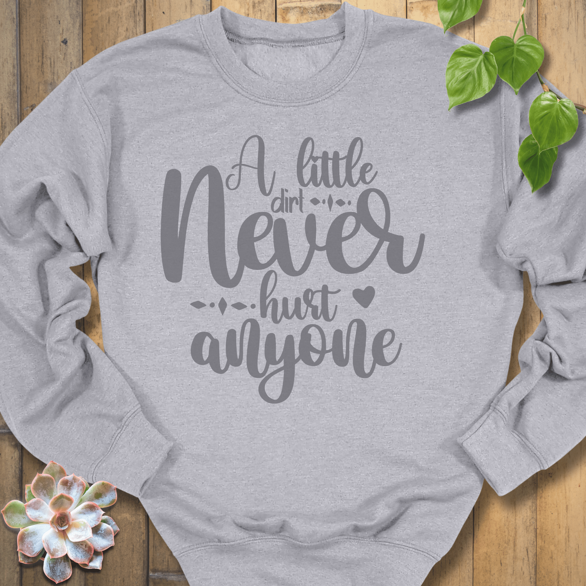 Sport Grey / S A Little Dirt Sweatshirt Sweatshirt