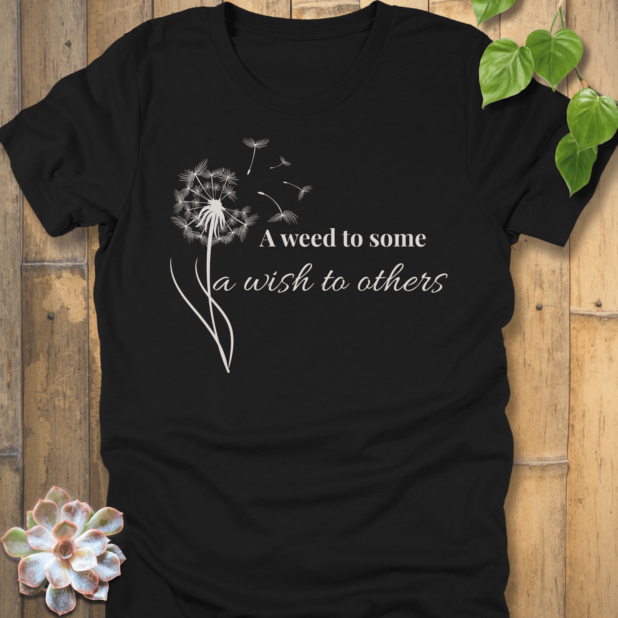 Black / S A weed to Some - T-Shirt T-Shirt