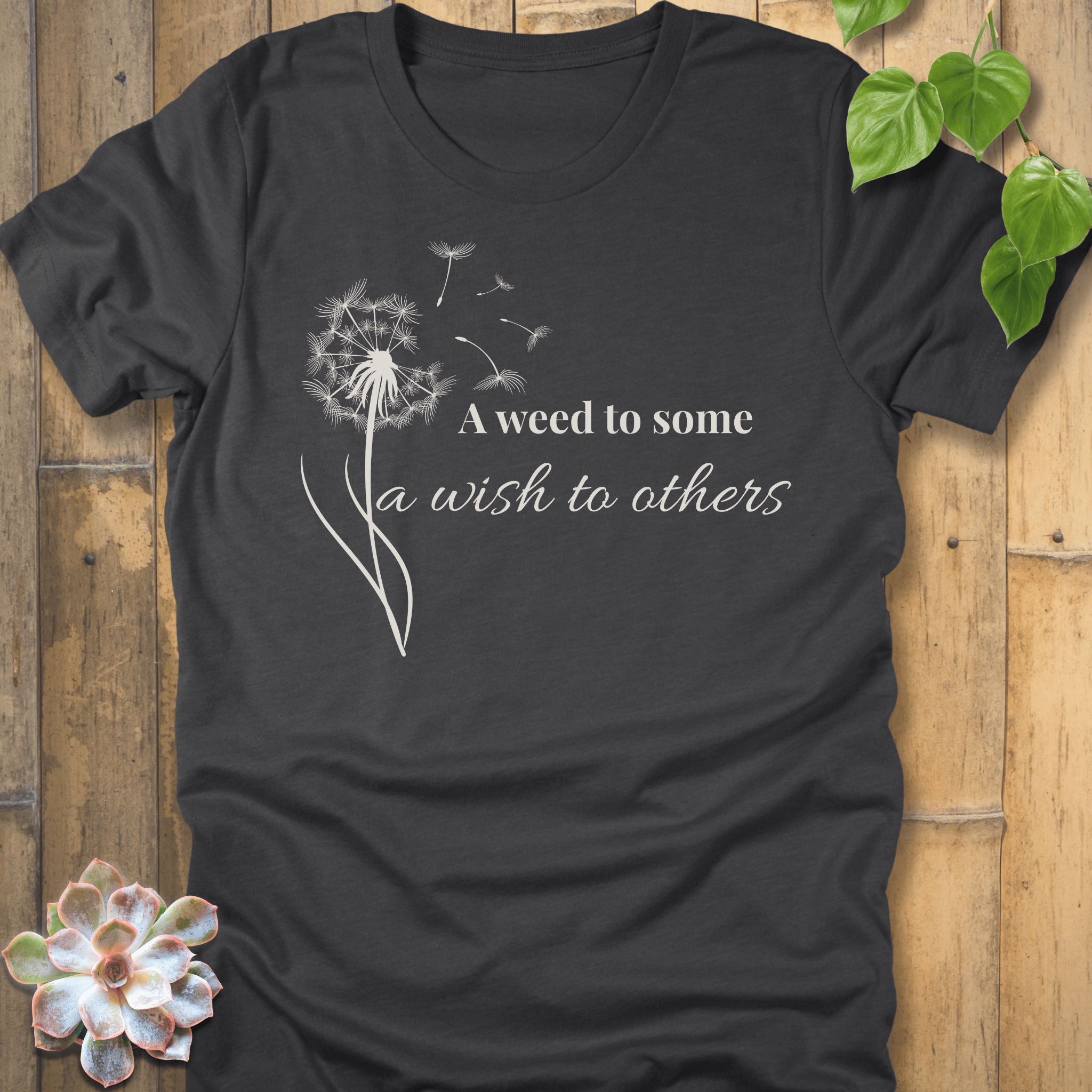 Dark Grey Heather / S A weed to Some - T-Shirt T-Shirt