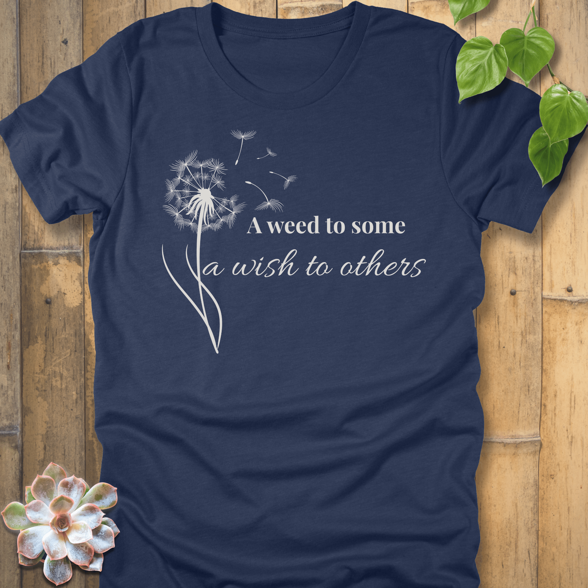 Navy / S A weed to Some - T-Shirt T-Shirt