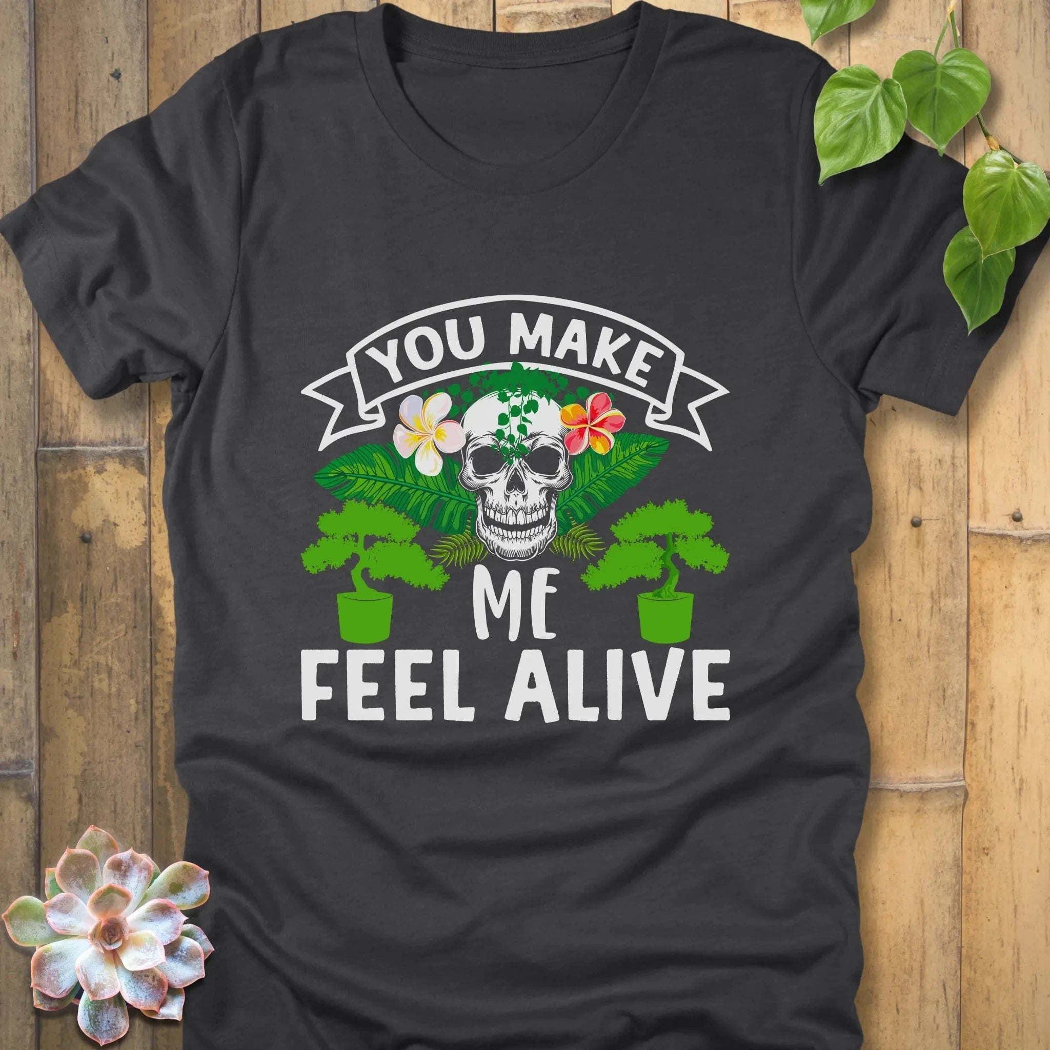 Dark Grey Heather / S Alive T-Shirt T-Shirt