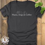 Dark Grey Heather / S All I need  T-Shirt T-Shirt