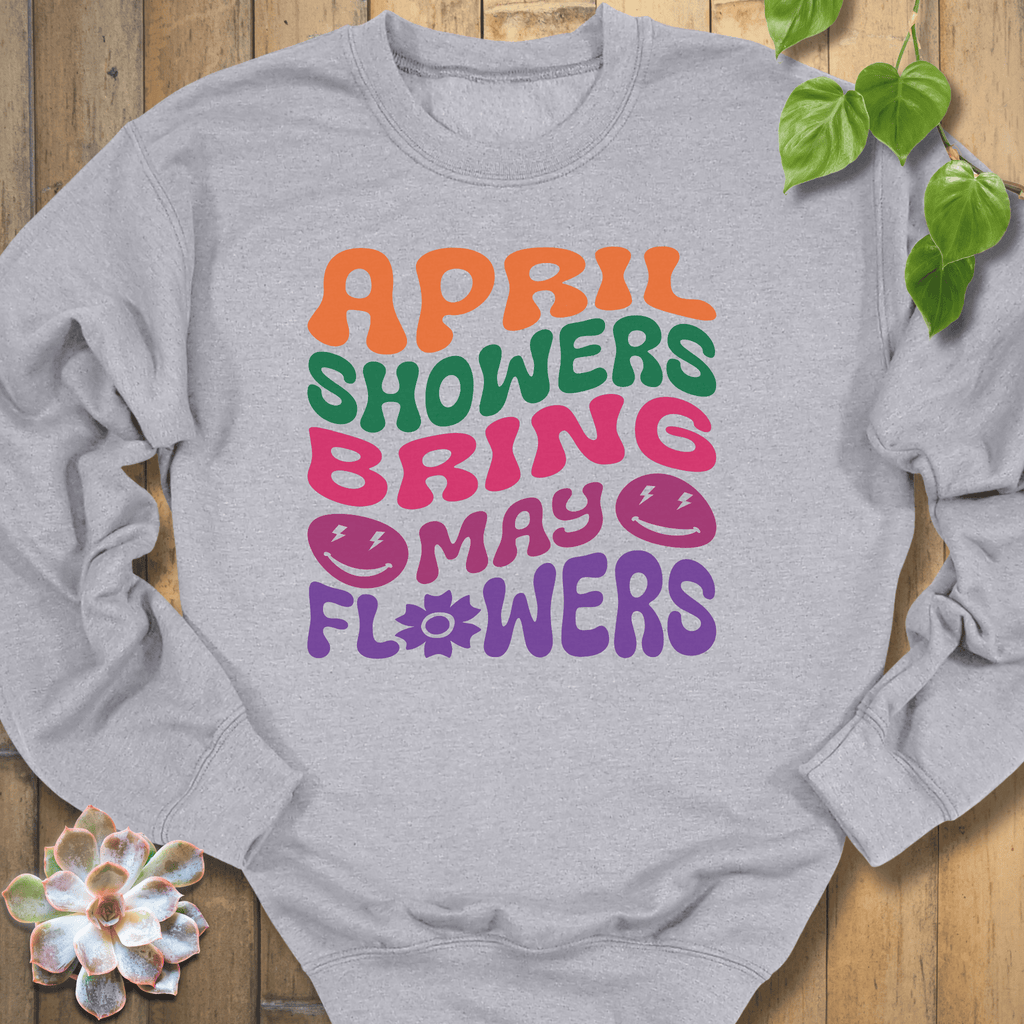 Sport Grey / S April Showers Sweatshirt Sweatshirt
