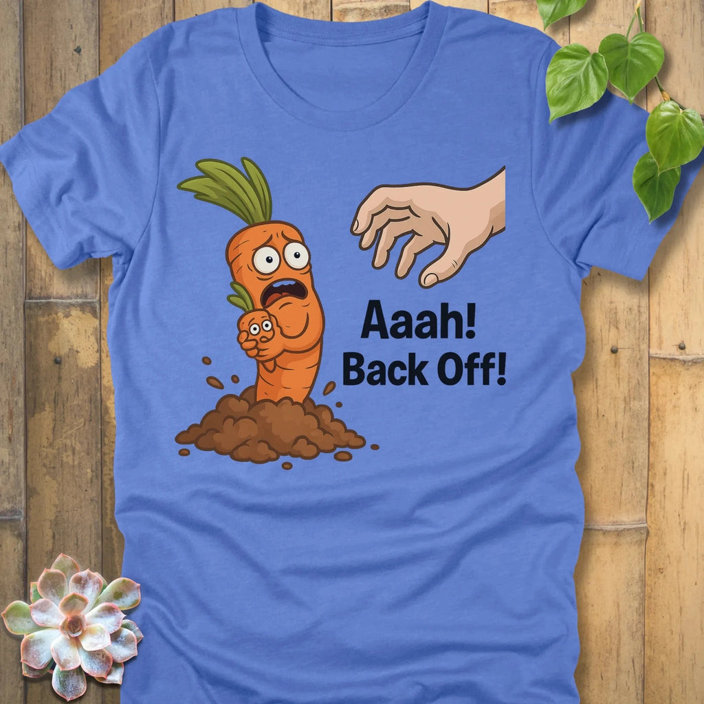 Heather Columbia Blue / S Back Off! T-Shirt T-Shirt