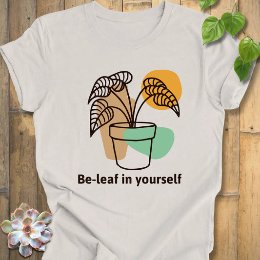 Vintage White / XS Be-leaf In Yourself T-shirt T-Shirt
