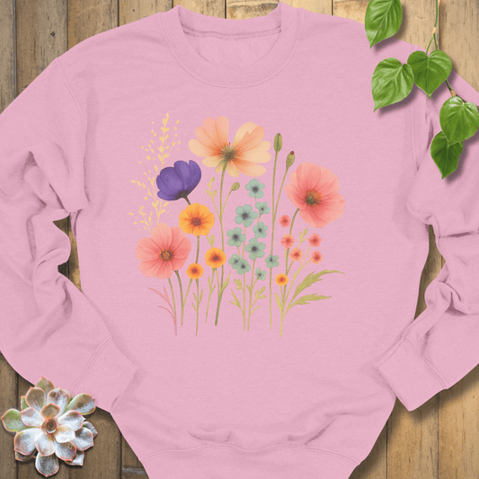 Light Pink / S Beautiful Day Sweatshirt Sweatshirt