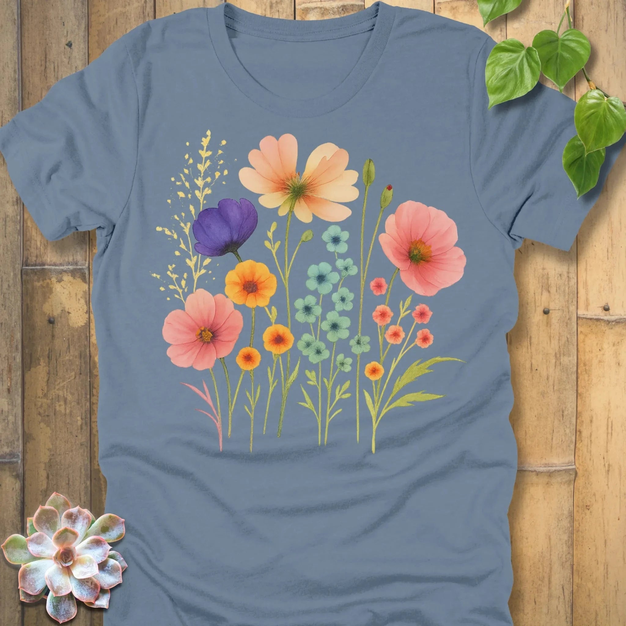 Steel Blue / S Beautiful Day T-Shirt T-Shirt