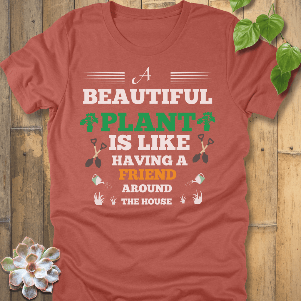 Heather Clay / S Beautiful Plant T-Shirt T-Shirt