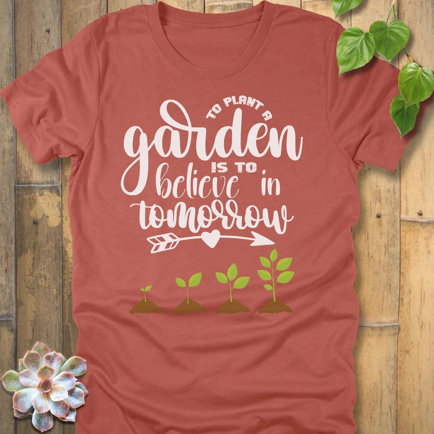 Heather Clay / S Believe In Tomorrow T-Shirt T-Shirt