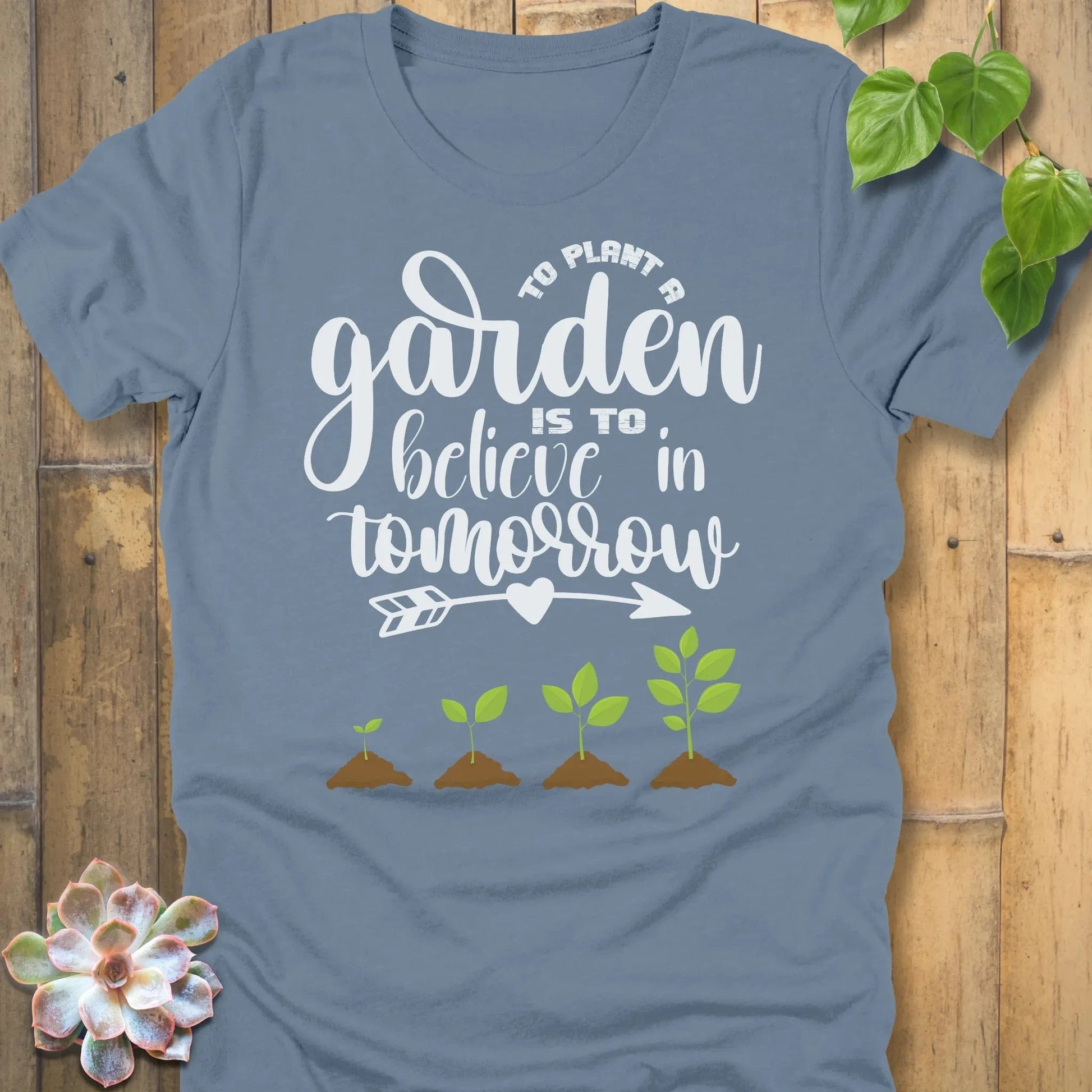 Steel Blue / S Believe In Tomorrow T-Shirt T-Shirt