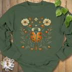 Military Green / S Blossom Beetle Sweatshirt Sweatshirt