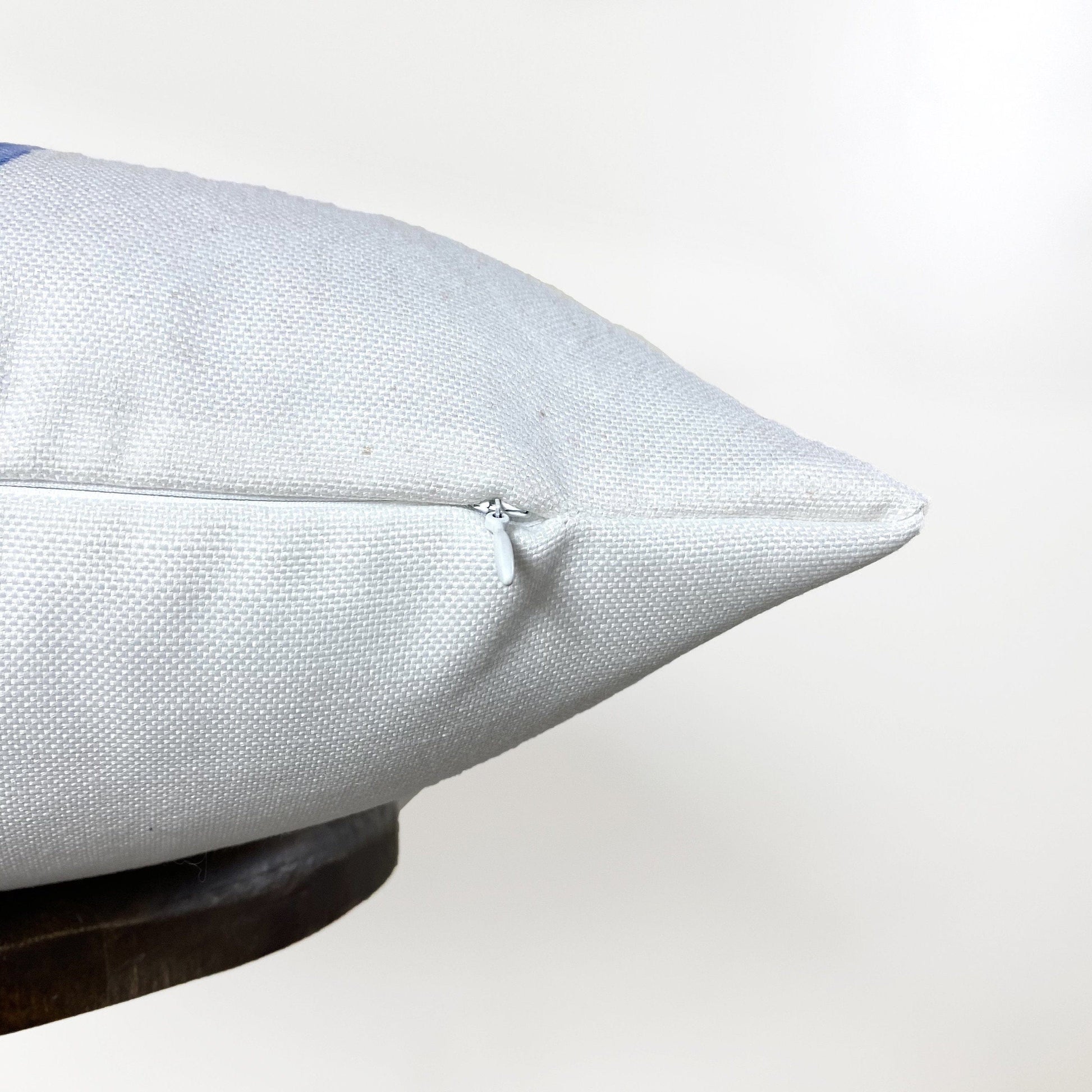 Blue Flower Pot Pillow Cover Home Decor