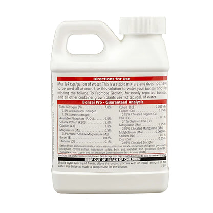 Bonsai Pro Fertilizer Gardening Supplies