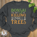 Dark Heather / S Bonsai The Art Sweatshirt Sweatshirt