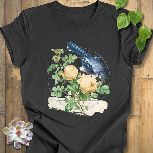 Dark Grey Heather / XS Botanical Flight T-shirt T-Shirt