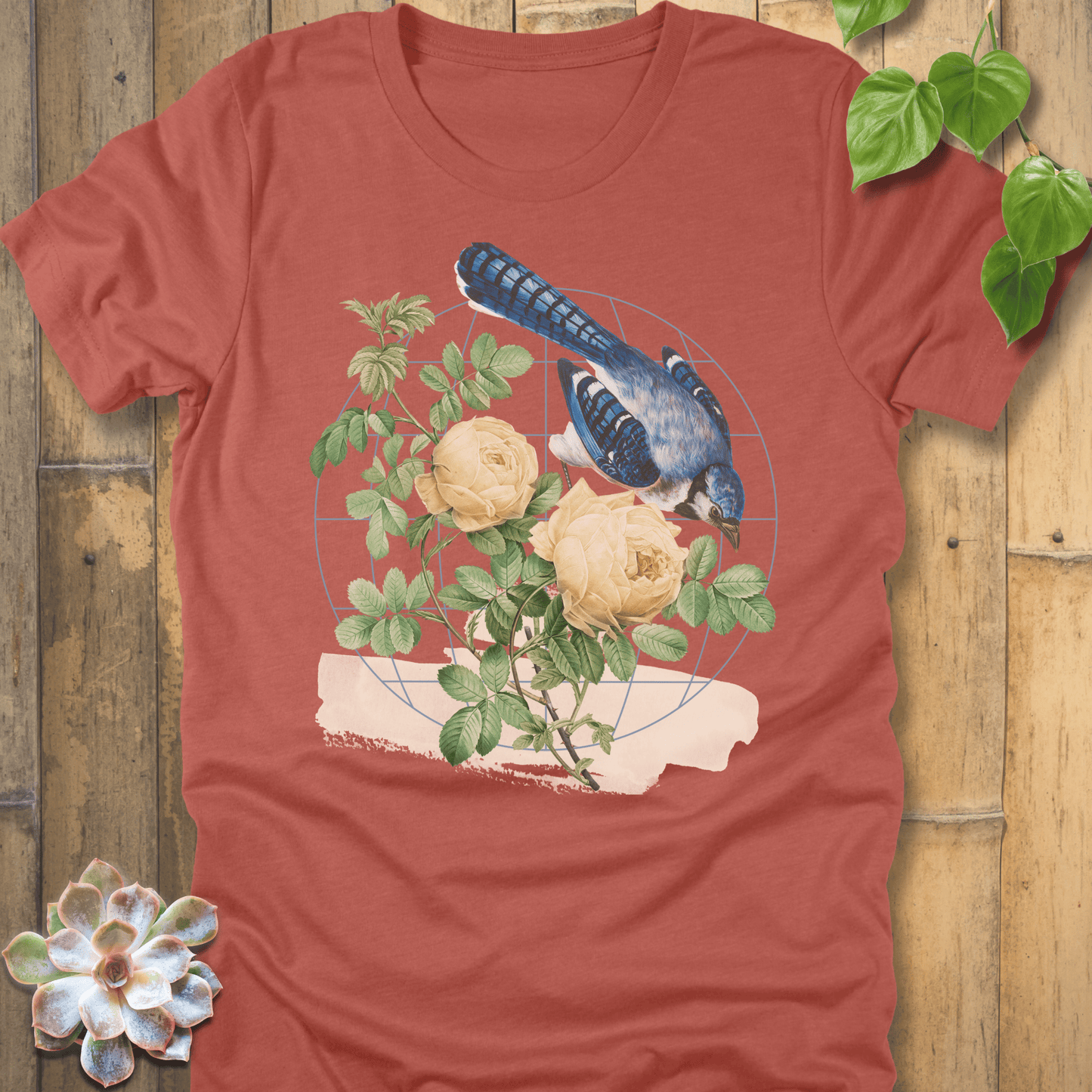 Heather Clay / S Botanical Flight T-shirt T-Shirt
