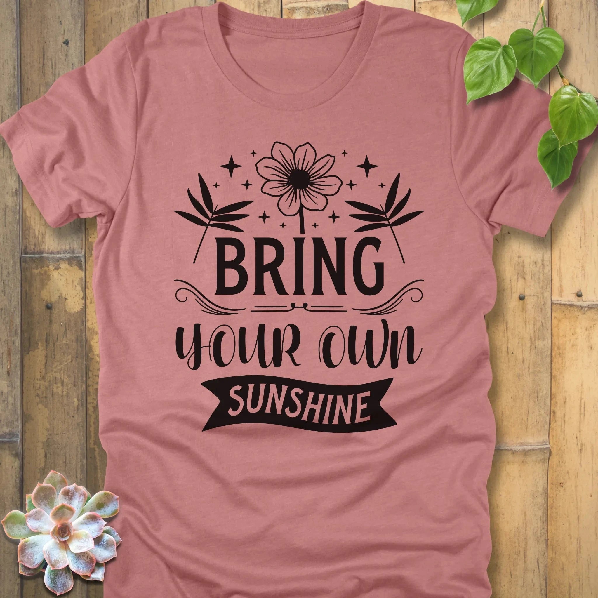 Heather Mauve / S Bring Your Own - T-Shirt T-Shirt