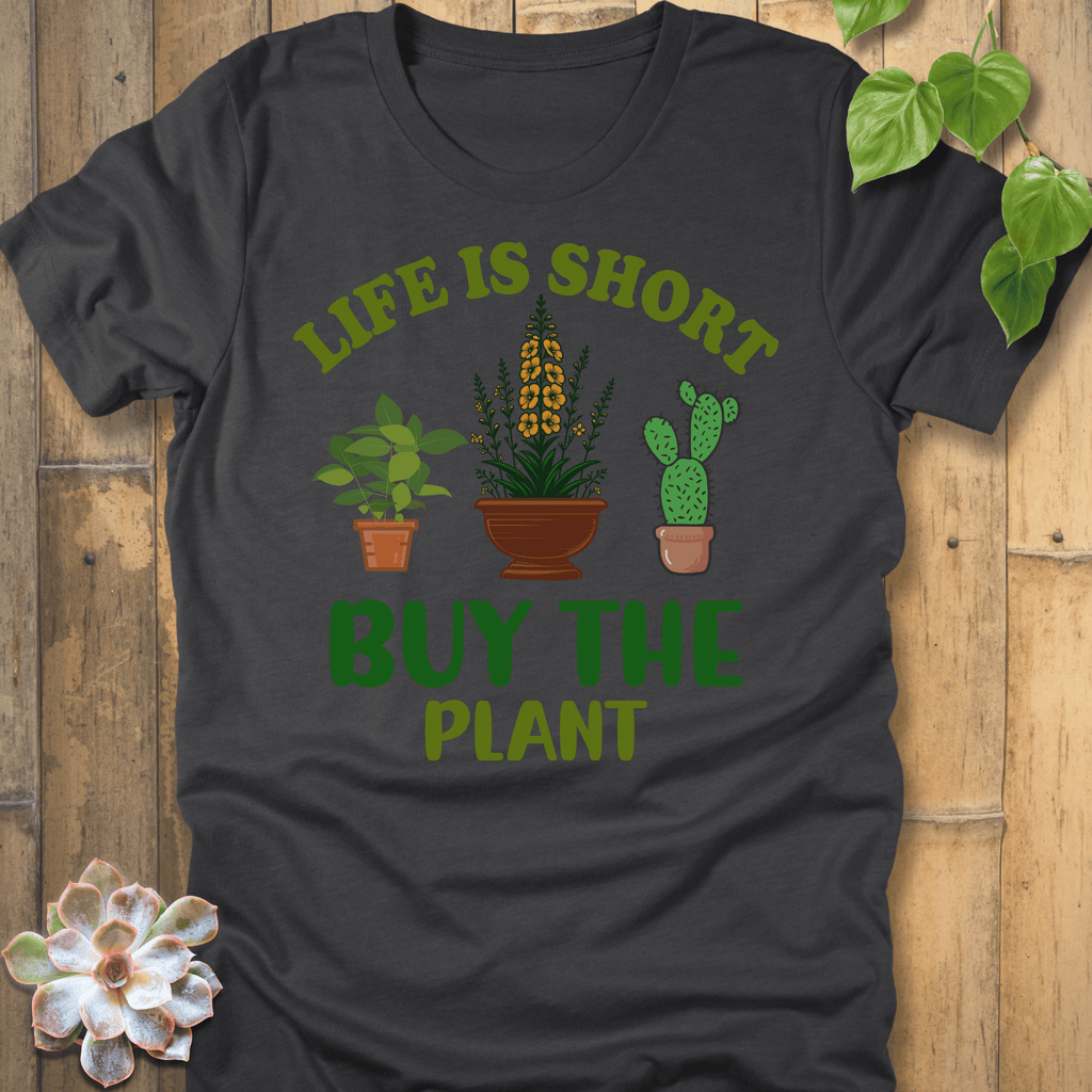 Dark Grey Heather / S Buy The Plant T-Shirt T-Shirt