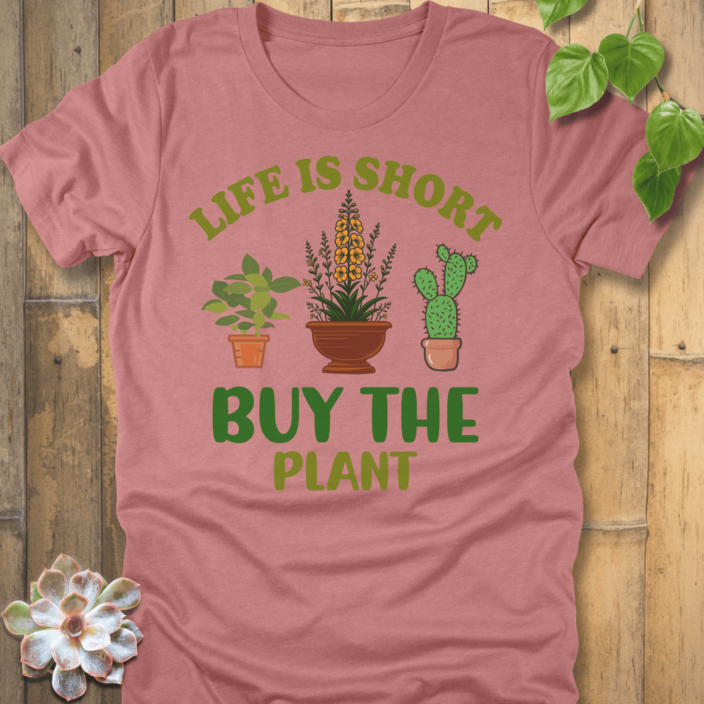 Heather Mauve / S Buy The Plant T-Shirt T-Shirt
