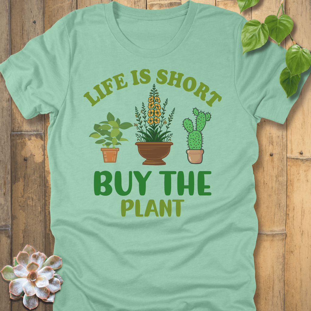 Heather Mint / S Buy The Plant T-Shirt T-Shirt