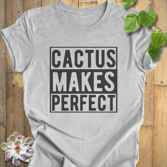 Athletic Heather / XS Cactus Makes Perfect T-Shirt T-Shirt