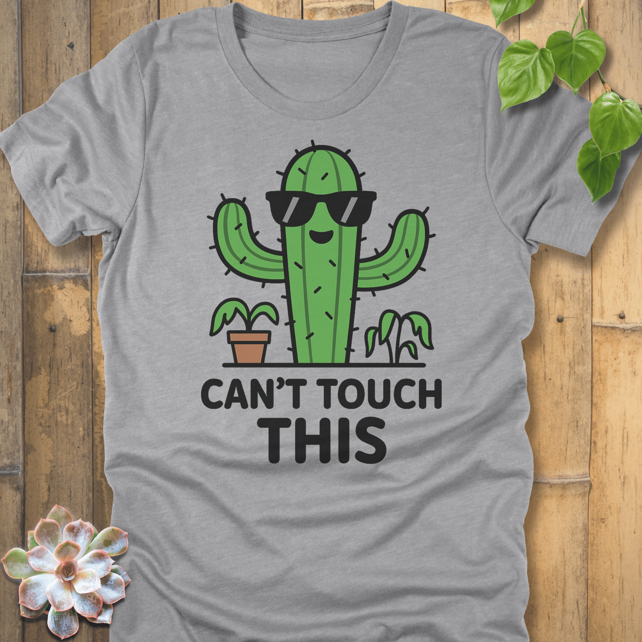 Athletic Heather / S Can't Touch This T-Shirt T-Shirt