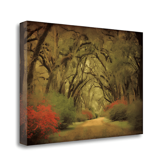 Canvas Art - Oaks & Flowers Home Decor