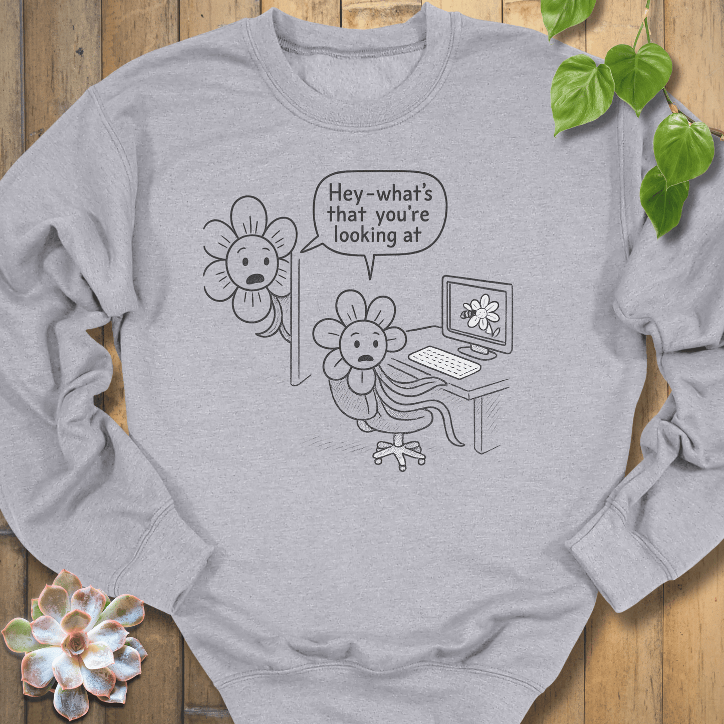 Sport Grey / S Caught In The Act Sweatshirt Sweatshirt