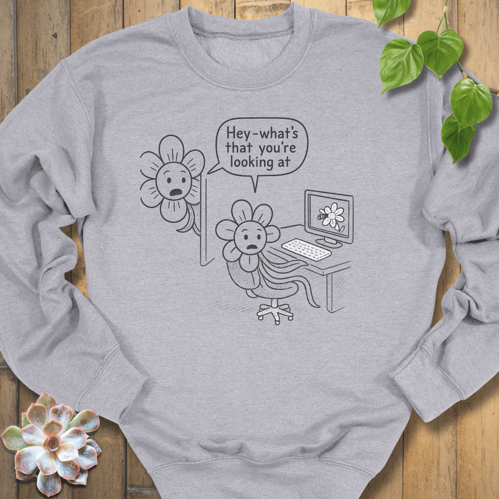 Sport Grey / S Caught In The Act Sweatshirt Sweatshirt