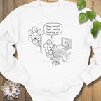 White / S Caught In The Act Sweatshirt Sweatshirt