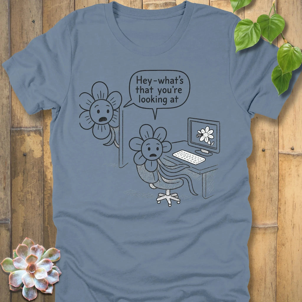 Steel Blue / S Caught In The Act - T-Shirt T-Shirt