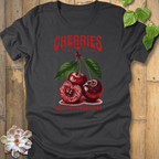 Dark Grey Heather / S Cherries Tropical Sweetness T-Shirt T-Shirt