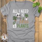 Athletic Heather / S Coffee & Plant T-Shirt T-Shirt