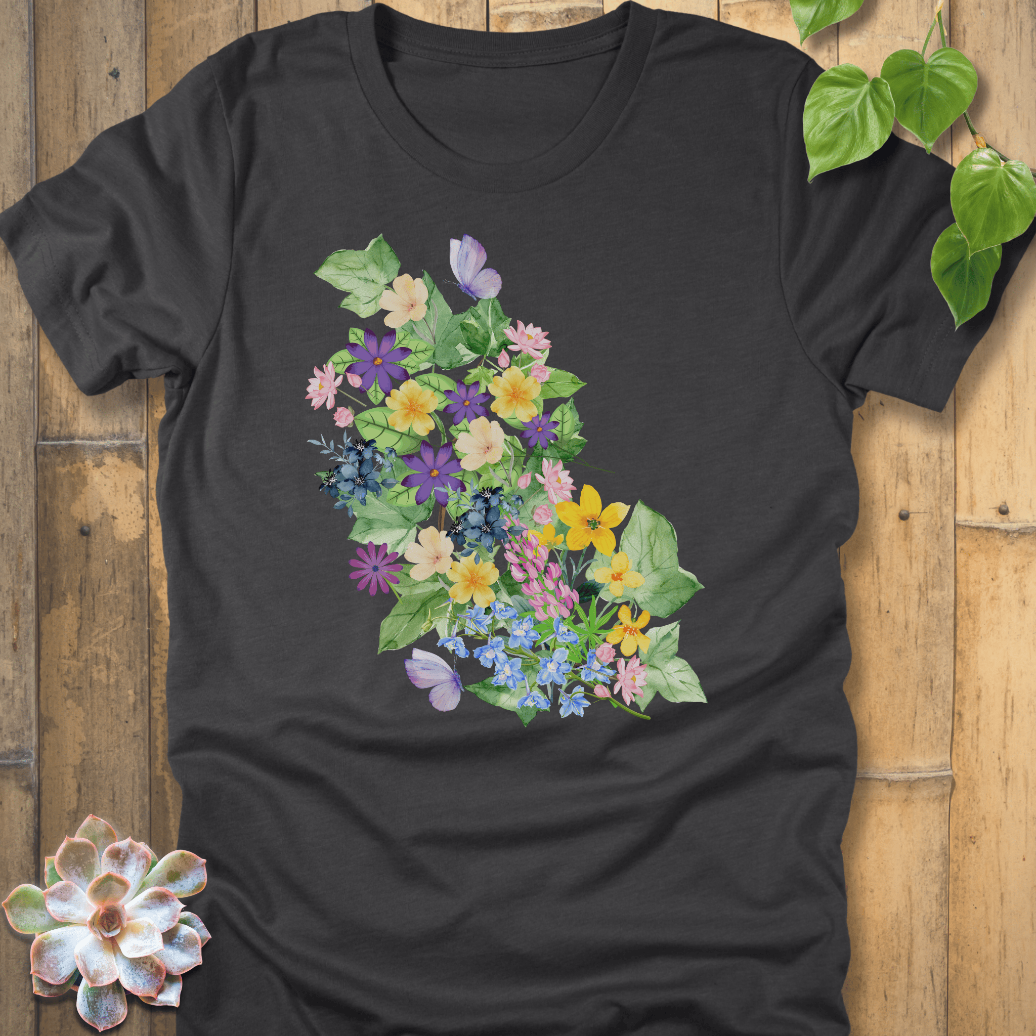 Dark Grey Heather / S Cottagecore T-shirt T-Shirt