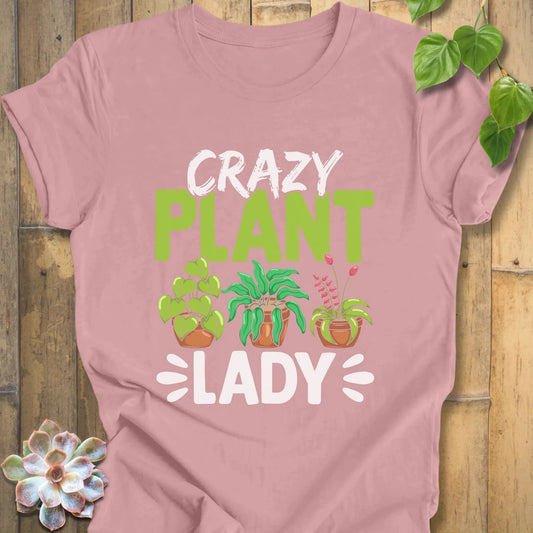 Orchid / XS Crazy Plant Lady T-Shirt T-Shirt