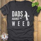 Dark Grey Heather / S Dads Against Weed T-Shirt T-Shirt