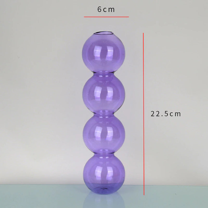 Nordic Bubble Glass Vase | Discover Elegance in Every Detail 