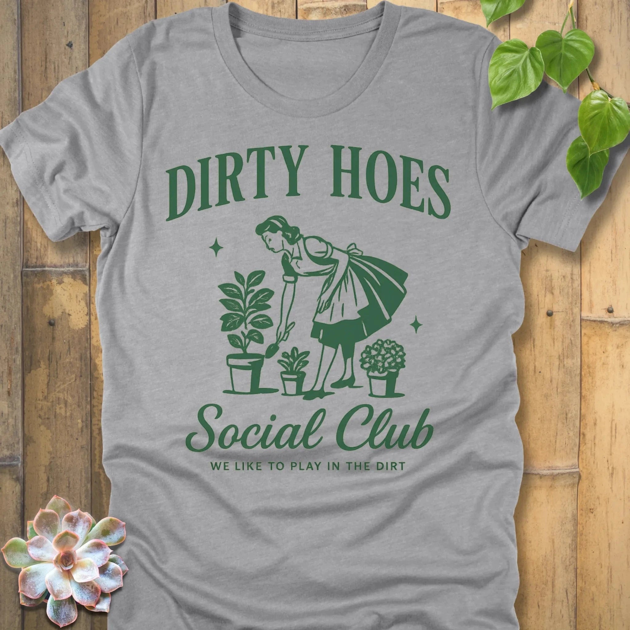 Athletic Heather / S Dirty Hoes T-Shirt T-Shirt