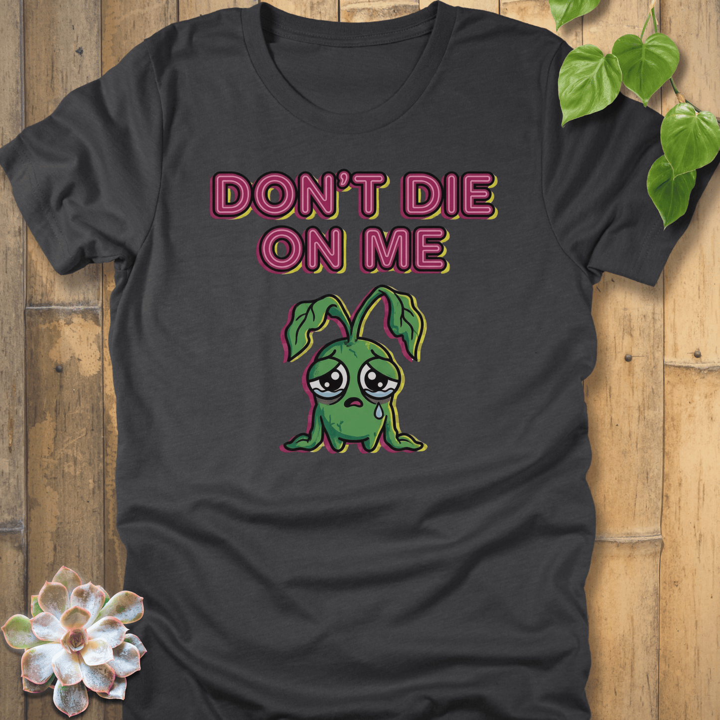 Dark Grey Heather / M Don't Die T-shirt T-Shirt