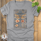 Athletic Heather / S Dragonfly Garden T-Shirt T-Shirt